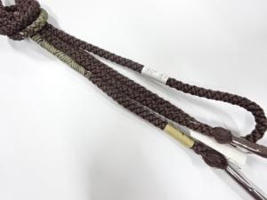 未使用品　正絹　手組帯締め